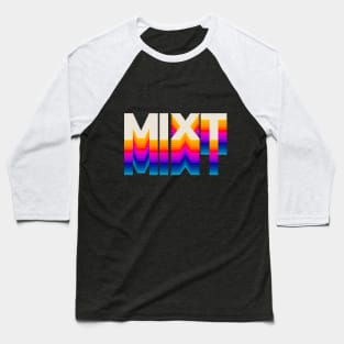 4 Letter Words - Mixt Baseball T-Shirt